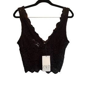 ZARA Lace Bralette size S NWT